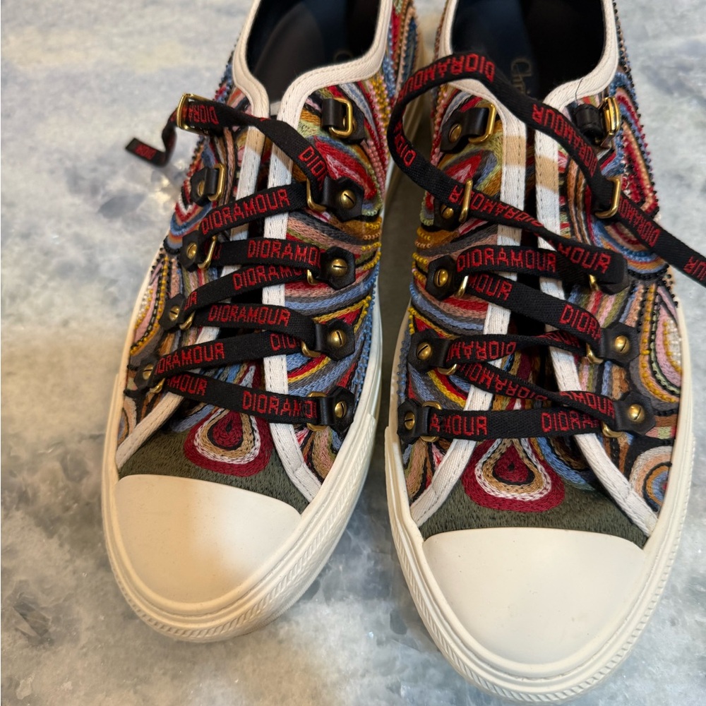 Dior Vibrant Multicolor Sneakers size 41. Like new. Maybe worn once